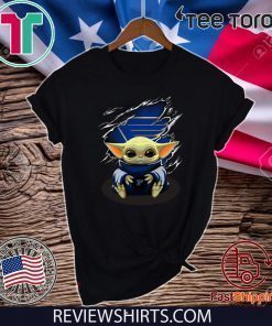 Baby Yoda Blood Inside St. Louis Blues Offcial T-Shirt