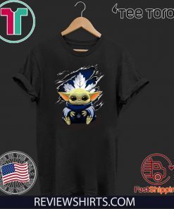 Baby Yoda Blood Inside Toronto Maple Leafs 2020 T-Shirt