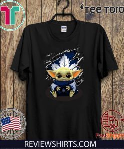 Baby Yoda Blood Inside Toronto Maple Leafs 2020 T-Shirt