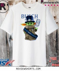 Baby Yoda Busch Light May The Busch Be With You Official T-Shirt