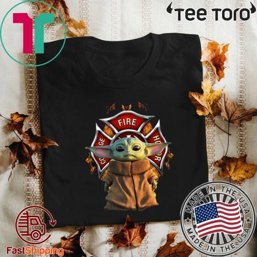 Baby Yoda College Fire Honor T Shirt