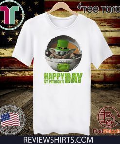 Baby Yoda Happy St Patrick's Day Unisex T-Shirt
