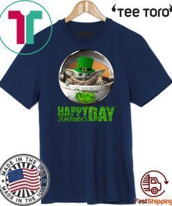 Baby Yoda Happy St Patrick’s Day Shirts