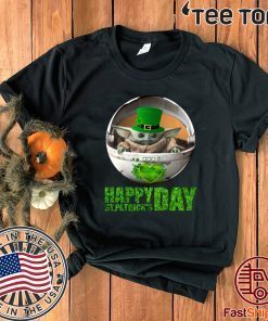 Baby Yoda Happy St Patrick’s Day Shirts