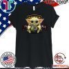 Baby Yoda Hug 75th Ranger Regiment For T-Shirt