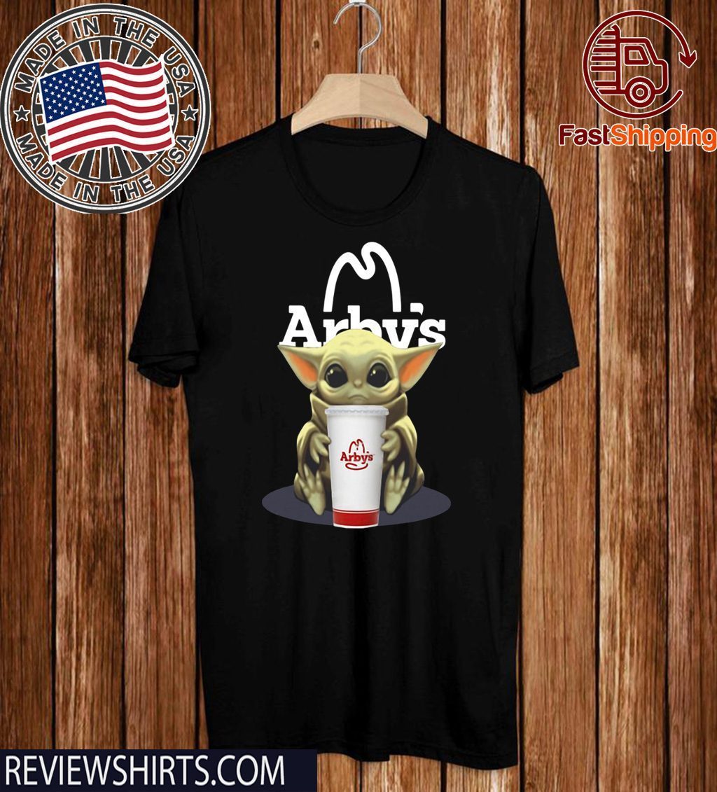 Baby Yoda Hug Arbys Limited Edition T-Shirt