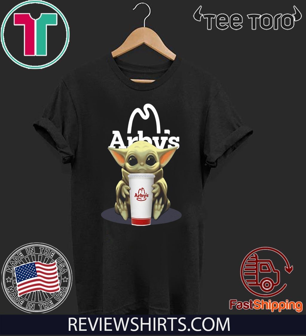 Baby Yoda Hug Arbys Limited Edition T-Shirt