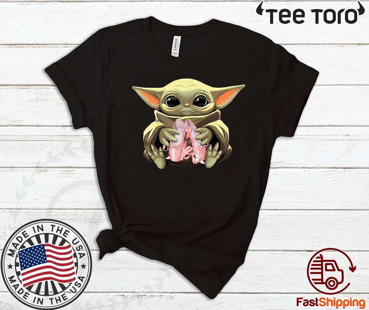 Baby Yoda Hug Ballet 2020 T-Shirt