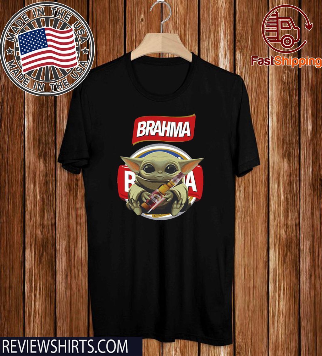 Baby Yoda Hug Brahma Official T-Shirt