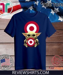 Baby Yoda Hug Circle Shirt T-Shirt