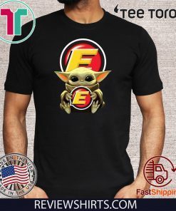 Baby Yoda Hug Estes Express Lines Official T-Shirt