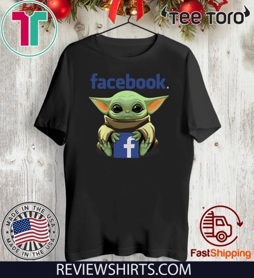 Baby Yoda Hug Facebook Original T-Shirt