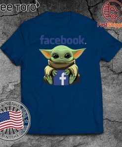 Baby Yoda Hug Facebook Original T-Shirt