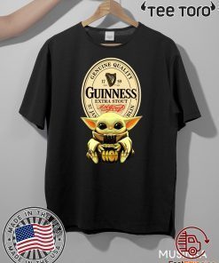 Baby Yoda Hug Guinness Special Export Beer 2020 T-Shirt
