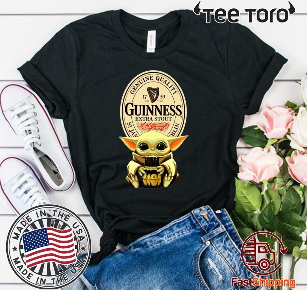Baby Yoda Hug Guinness Special Export Beer 2020 T-Shirt