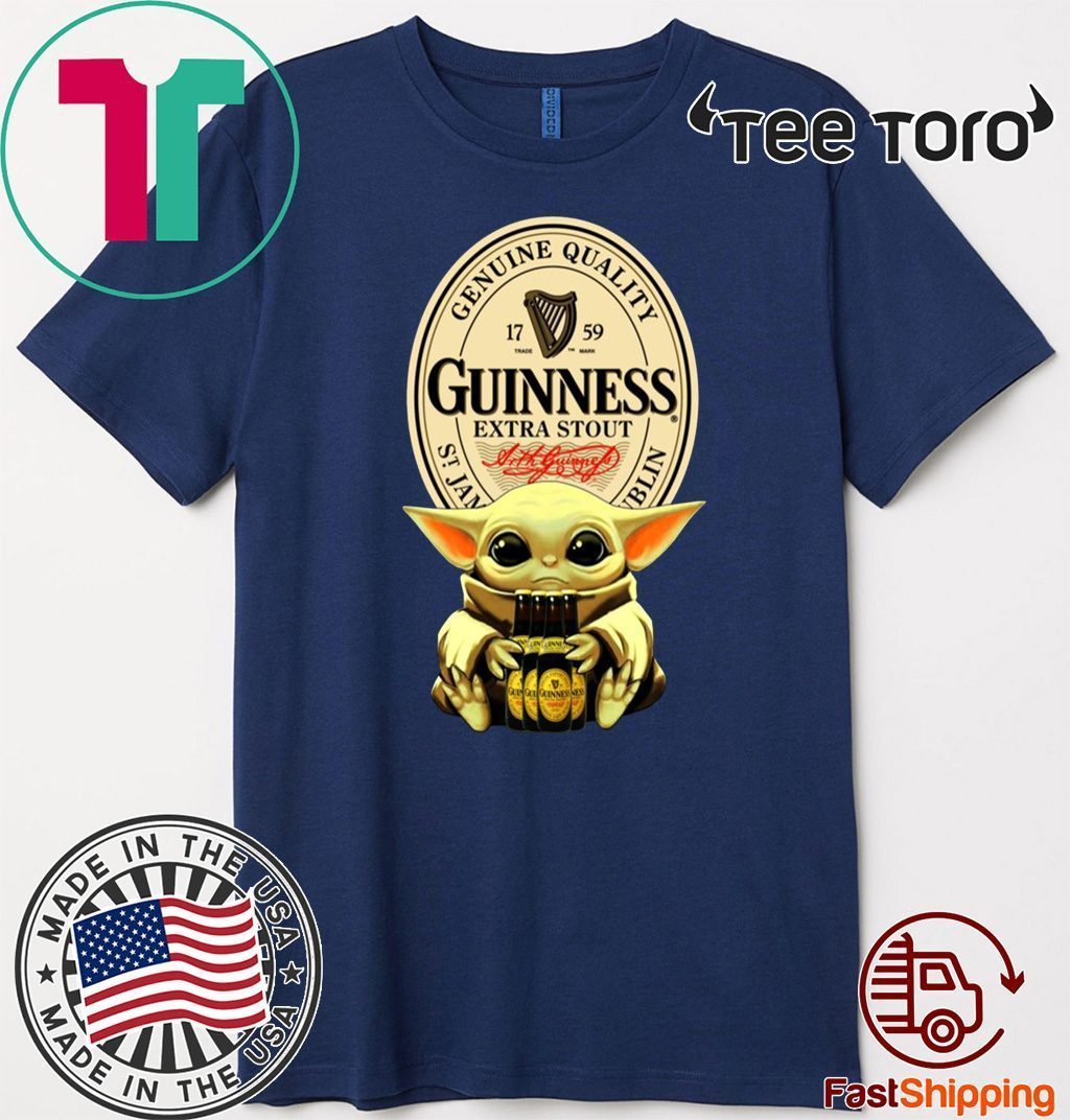 Baby Yoda Hug Guinness Special Export Beer 2020 T-Shirt
