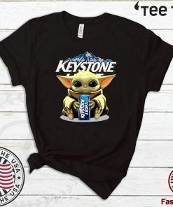 Baby Yoda Hug Keystone Light Original T-Shirt