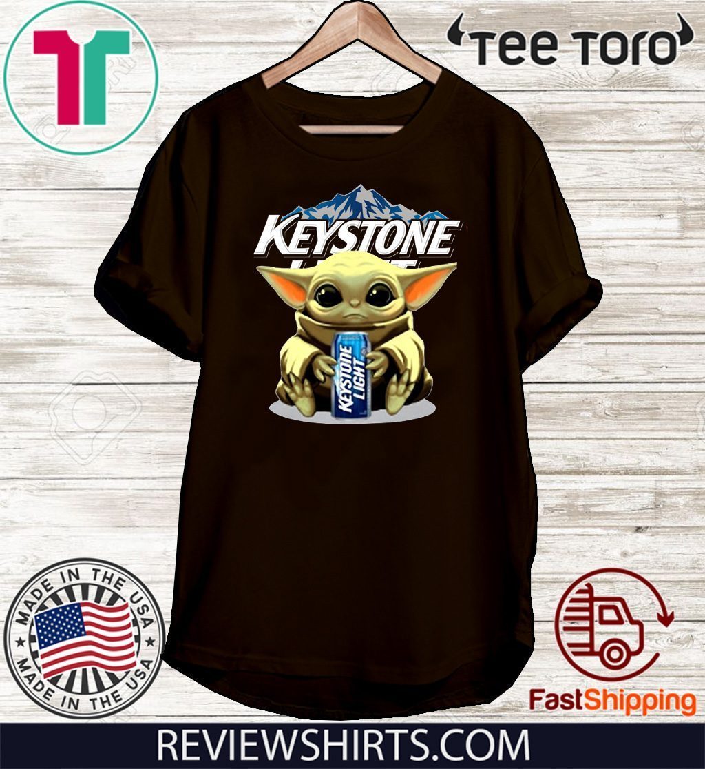 Baby Yoda Hug Keystone Light Original T-Shirt