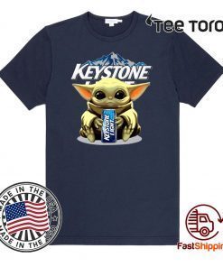 Baby Yoda Hug Keystone Light Original T-Shirt