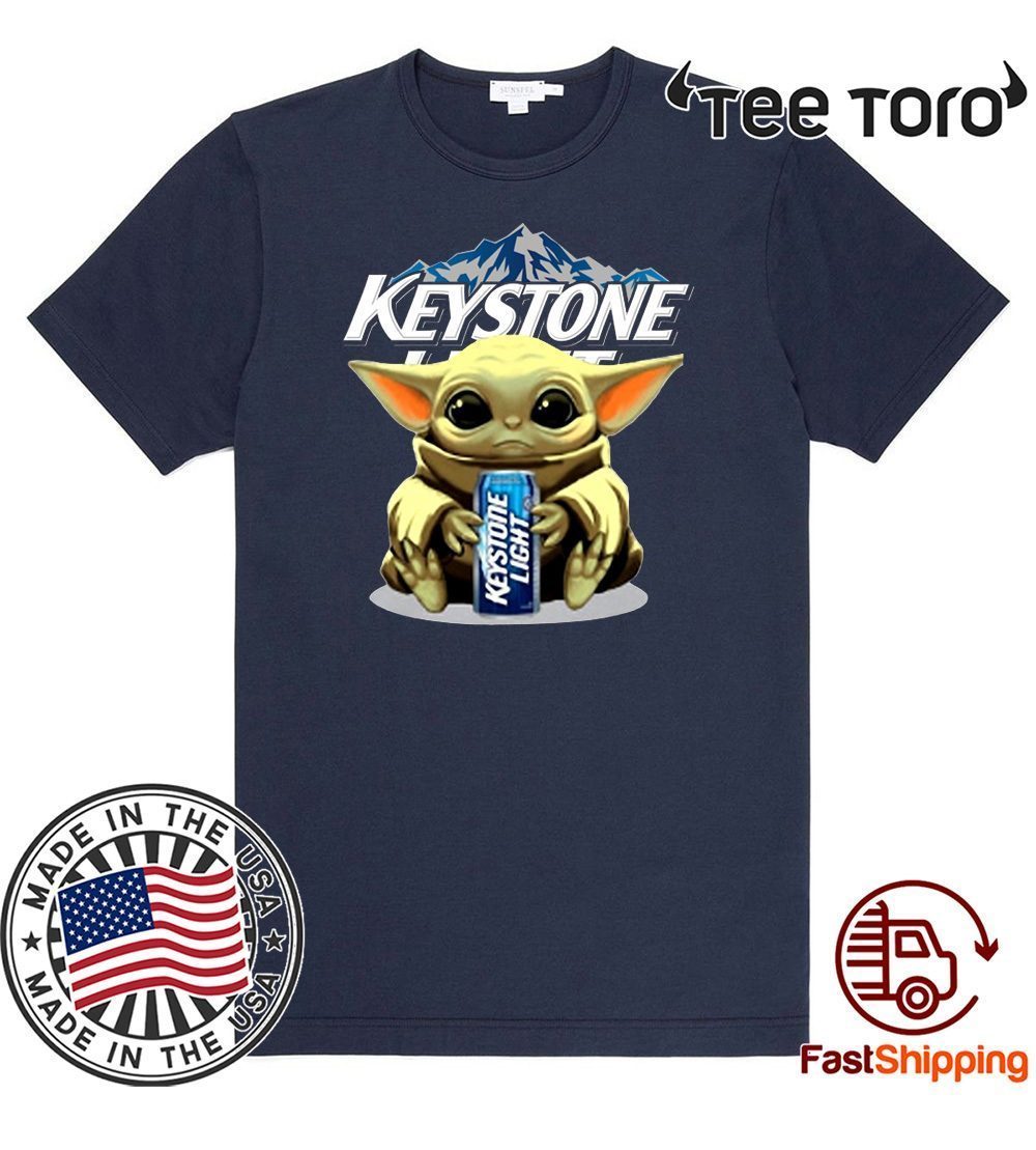 Baby Yoda Hug Keystone Light Original T-Shirt