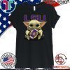 Baby Yoda Hug Lsu Tigers 2020 T-Shirt