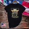 Baby Yoda Hug Triumph Hot T-Shirt
