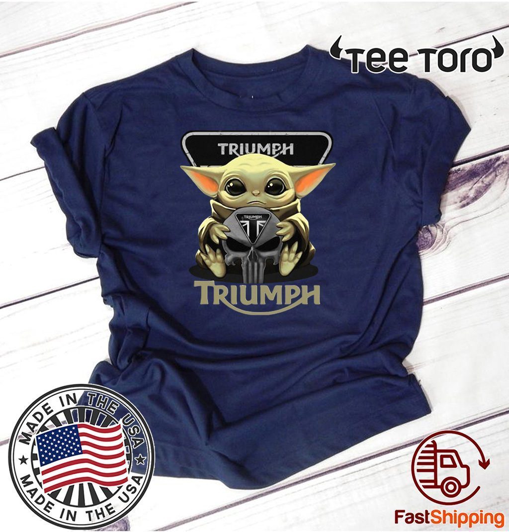 Baby Yoda Hug Triumph Hot T-Shirt
