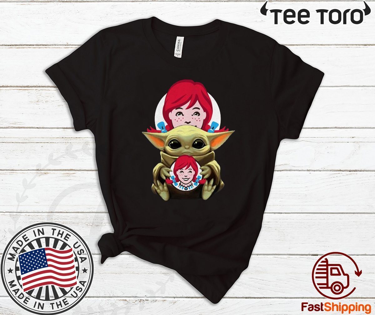 Baby Yoda Hug Wendy’s Original T-Shirt