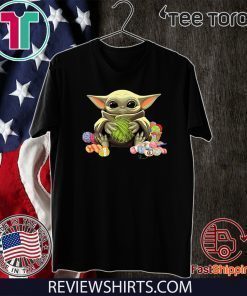 Baby Yoda Hug Wool Rolls Shirt T-Shirt