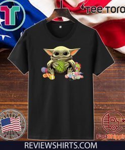 Baby Yoda Hug Wool Rolls Shirt T-Shirt