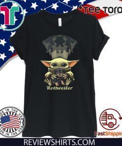 Baby Yoda Rottweiler Shirt T-Shirt