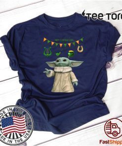 Baby Yoda St Patrick’s Day For T-Shirt