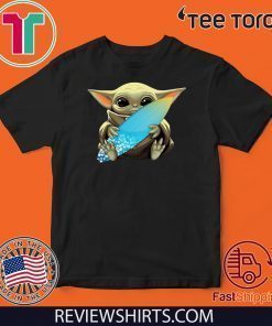 Baby Yoda and Windsurfing Official T-Shirt