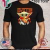 Baby Yoda hug Led Zeppelin guitar Official T-Shirt
