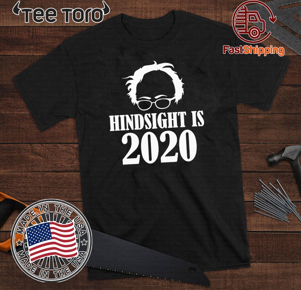 Bernie Sanders Hindsight Is 2020 Shirt T-Shirt