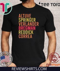 Astros Altuve Bregman Official T-Shirt