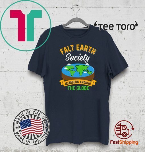 Original Flat Earth Society T-Shirt