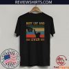 Vintage Retro Best Cat Dad Ever Bump Cat Lover T-Shirt
