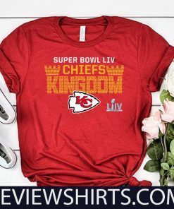 CHIEFS kINGDOM Shirt Kansas City Chiefs Super Bowl LIV Bound Hometown Final Drive -Kansas City Chiefs AFC Champions 2020 T-Shirt