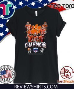Clemson Tigers 2019 Playstation Fiesta Bowl Champions Classic T-Shirt