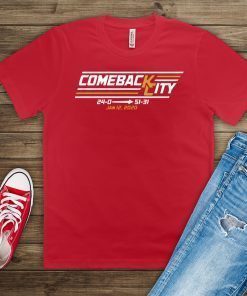 Comeback City Kansas City Football Original T-Shirt