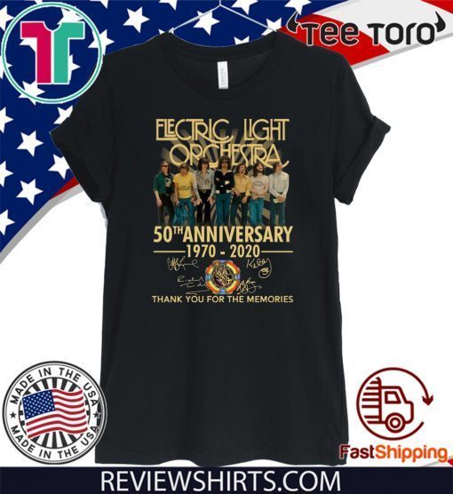 Electric Light Orchestra 50th Anniversary Limited Edition T-Shirt