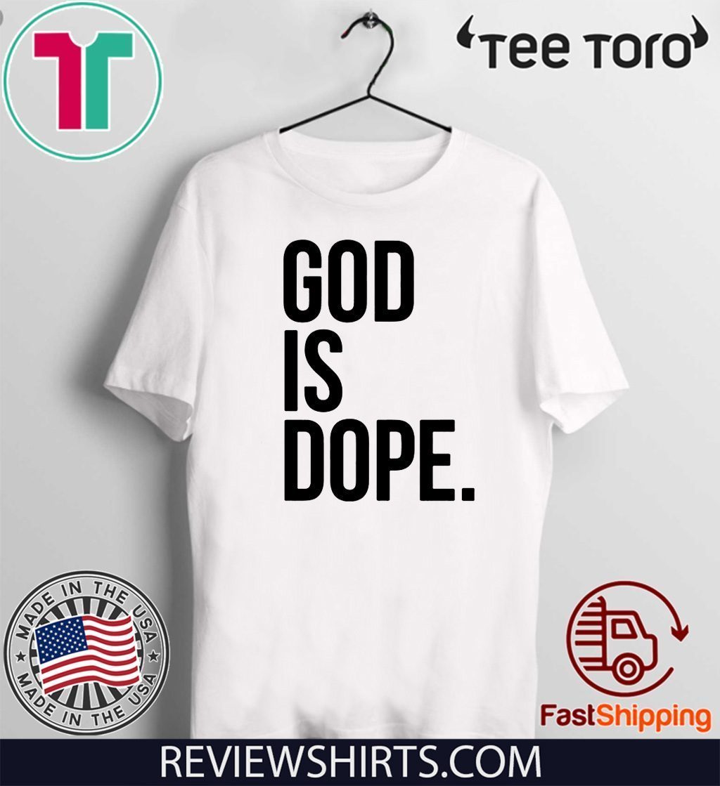 god is dope red shirt