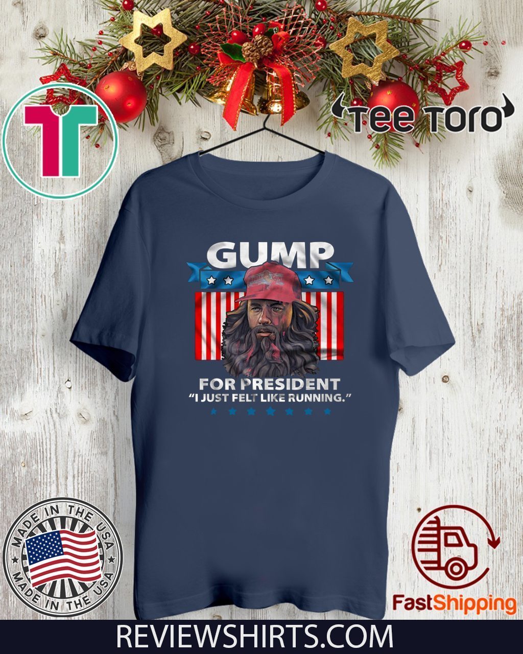 gump for president shirt