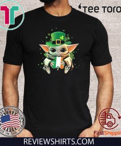 Happy Patricks Day Baby Yoda Official T-Shirt