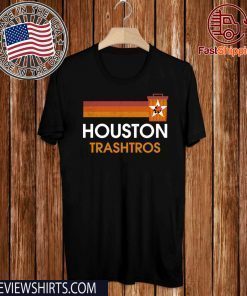 Houston Trashtros Asterisks Cheated in 2017 Baseball Official T-Shirt