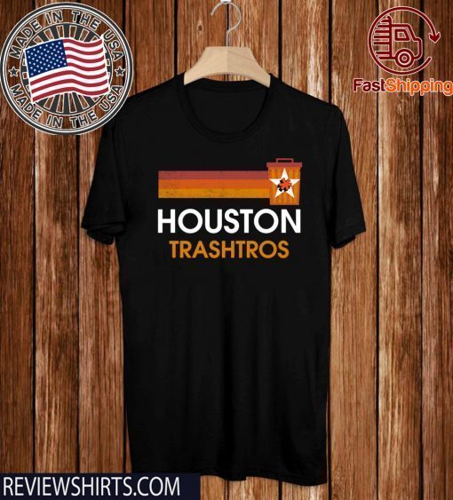 Houston Trashtros Asterisks Cheated in 2017 Baseball Official T-Shirt
