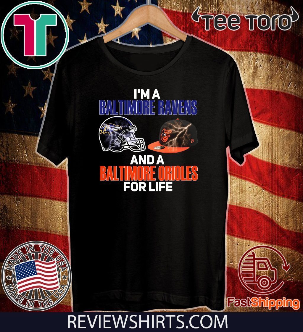 baltimore ravens orioles shirt