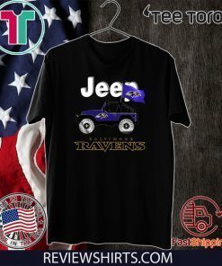 Jeep Baltimore Ravens Offcial T-Shirt