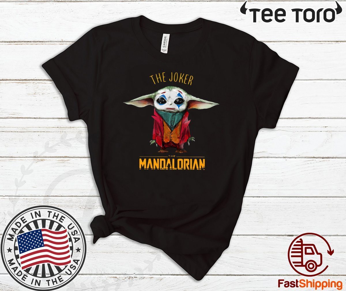 Joker Baby Yoda baby Original T-Shirt - ReviewsTees Store